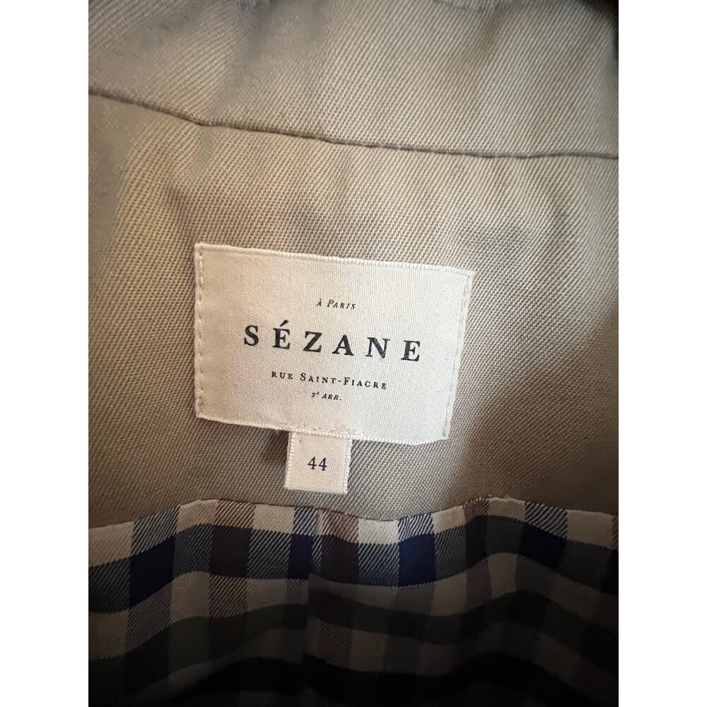 La Maille Sezane Carter Jacket in Light Beige Size US 12 / FR 44 / XXL✨ - Picture 13 of 16